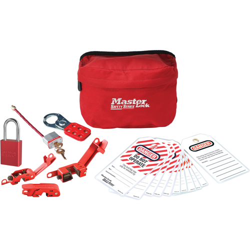 Ensemble de verrouillage pour la s&eacute;curit&eacute; personnelle - pochette compacte seulement, Ensemble Espace clos Par Equipment