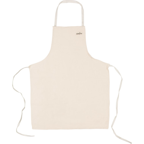 Tablier, Coton, 36" lo x 29" la, Naturel Par Equipment