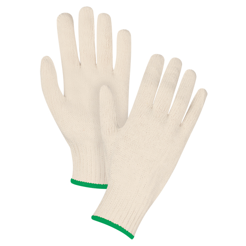 Heavyweight String Knit Gloves, Poly/Cotton, 7 Gauge, Medium Par Equipment