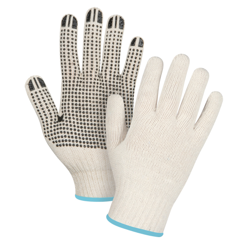 Gants tricot&eacute;s de poids lourd, Poly/coton, Un c&ocirc;t&eacute;, Calibre 7, T-Grand Par Equipment