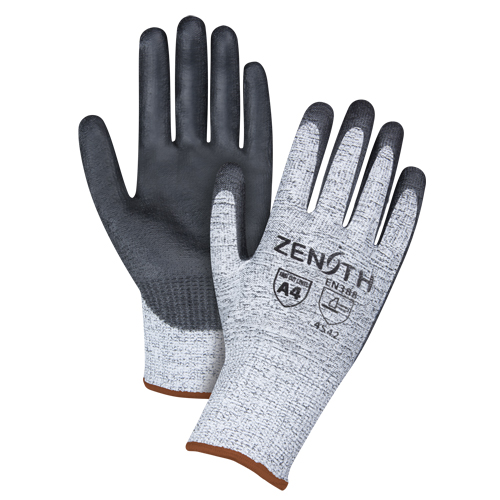 Seamless Stretch Cut-Resistant Gloves, Size Large/9, 13 Gauge, Polyurethane Coated, HPPE Shell, ANSI/ISEA 105 Level 4/EN 388 Level 5 Par Equipment