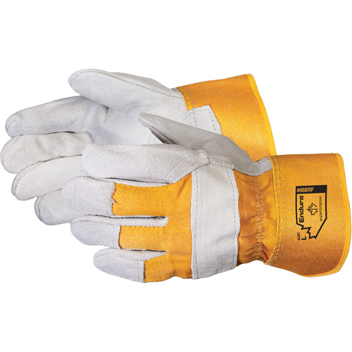 Endura&reg; Winter Split Fitters Gloves, One Size, Split Cowhide Palm, Foam Fleece Inner Lining Par Equipment