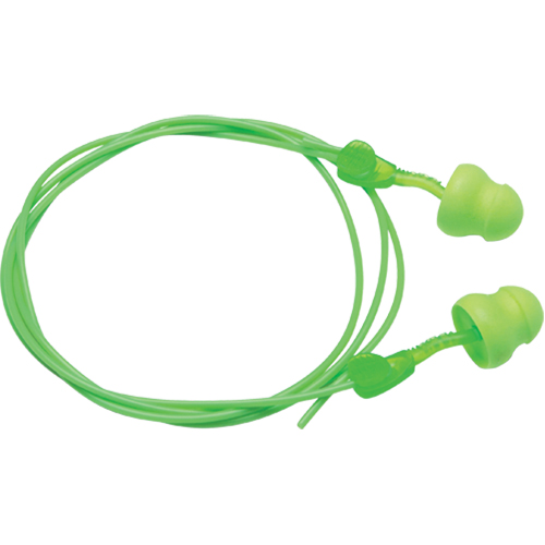 Glide Foam Earplugs, Bulk - Box, Corded Par Equipment