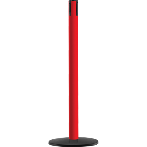 Syst&egrave;me Advance TensaBarrier - Poteau r&eacute;cepteur, Hauteur de 36", Rouge Par Equipment