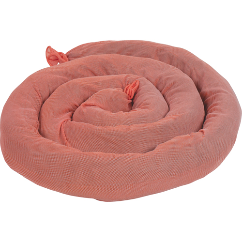 Sorbents Socks, Hazmat, 50 gal. Absorbancy, 3" W x 8' L, Pack of 15 Par Equipment