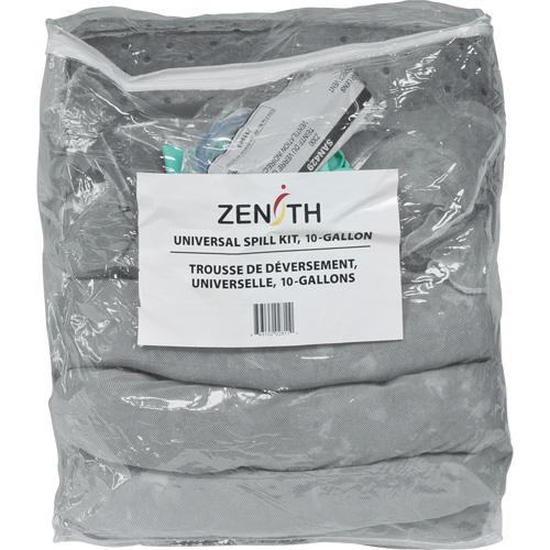 Trousse de lutte contre les d&eacute;versements de premi&egrave;re qualit&eacute; pour camion, Universel, Sac, Absorbance de 10 gal. US Par Equipment