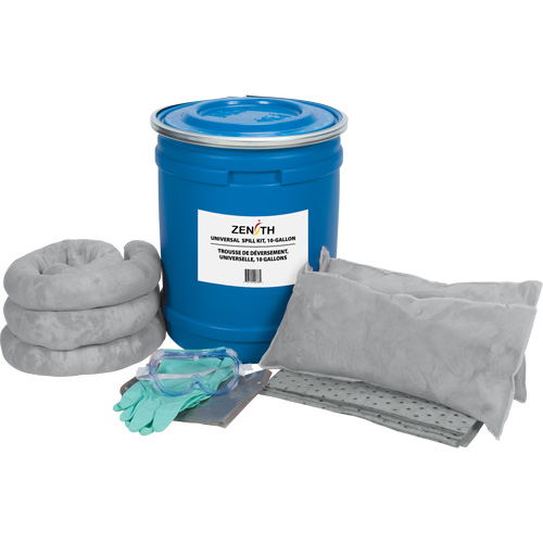 Premium Truck Spill Kit, Universal, Drum, 10 US gal. Absorbancy Par Equipment