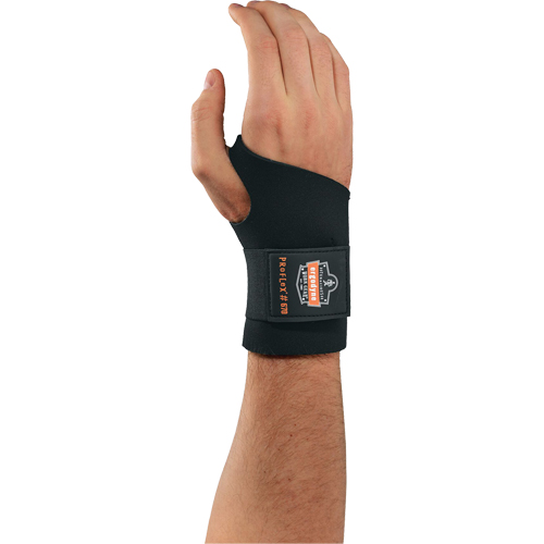 Proflex&reg; 670 Ambidextrous Single Strap Wrist Support, Neoprene, Small Par Equipment