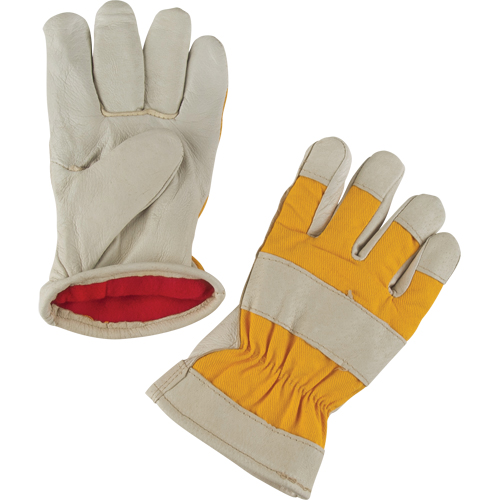 Premium Winter-Lined Work Gloves, 2X-Large, Grain Pigskin Palm, Foam Fleece Inner Lining Par Equipment