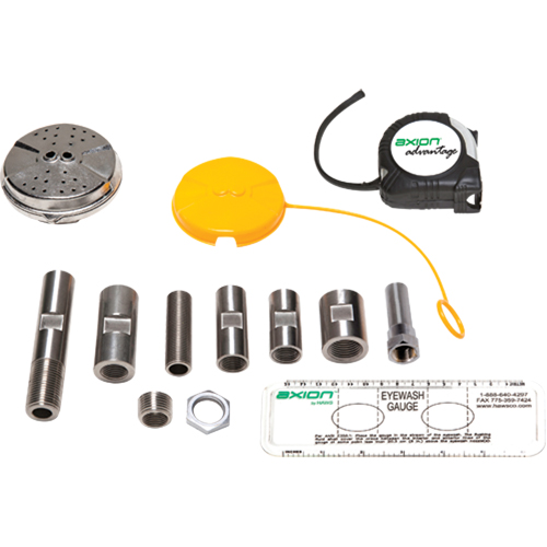 Trousse de mise &agrave; niveau pour douche oculaire/faciale Axion Advantage avec t&ecirc;te de douche oculaire/faciale en acier inoxydable Par Equipment