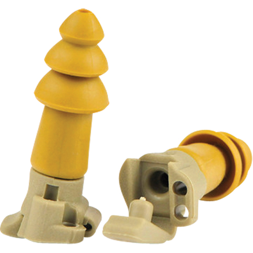 Bouchons d'oreilles BattlePlugs Impulse, Sans cordon, Paire - Boîtier en plastique, 24 dB NRR, Petit Par Equipment