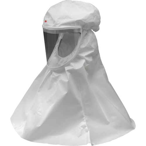 Cagoule &eacute;conomique Versaflo, Grand/Moyen, Coiffe souple, Bavette Simple Par Equipment