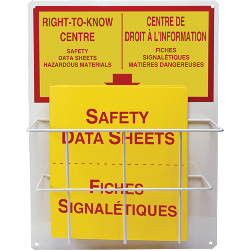 Panneaux de style panier, Anglais & français, Compris reliures Par Equipment