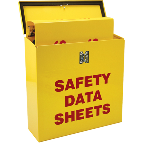 Safety Documents Job-Site Box, English, Binders Included Par Equipment