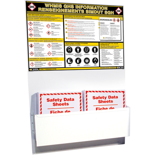 GHS Information Stations, English & French, Binders Included Par Equipment