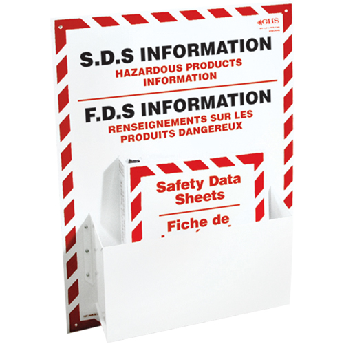 Safety Data Sheet Information Stations, English & French, Binders Included Par Equipment