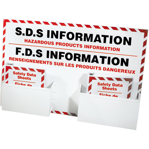 Safety Data Sheet Information Stations, English & French, Binders Included Par Equipment