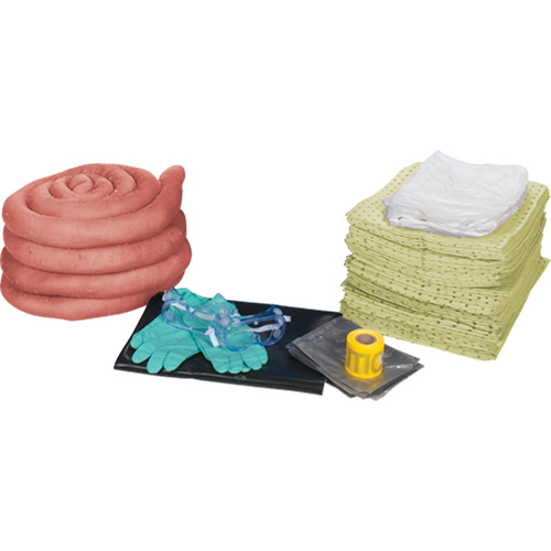 Trousse de rechange de premi&egrave;re qualit&eacute;, 30 gallons, Mati&egrave;res dangereuses Par Equipment