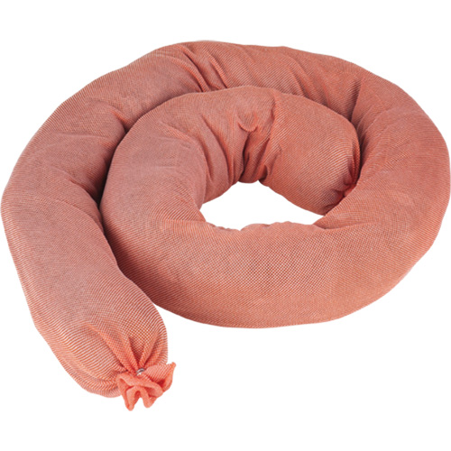 Sorbents Socks, Hazmat, 40 gal. Absorbancy, 3" W x 4' L, Pack of 25 Par Equipment