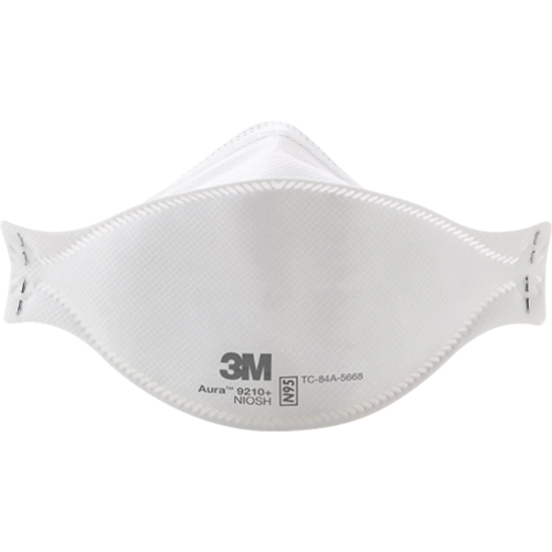9210+ Aura Particulate Respirators, N95, NIOSH Certified Par Equipment