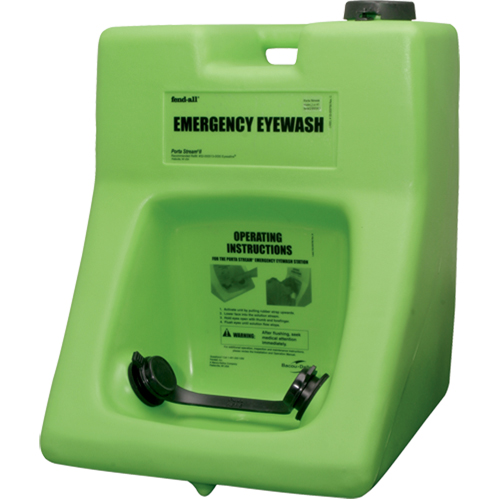 Fendall Porta Stream&reg; II Eyewash Station, Pressurized, 16 gal. Capacity, Meets ANSI Z358.1 Par Equipment