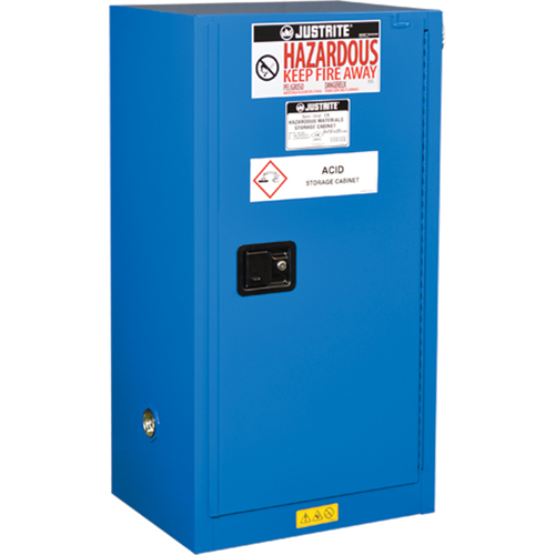Sure-Grip&reg; Ex Hazardous Material Compac Safety Cabinets, 15 gal., 23.25" x 44" x 18" Par Equipment