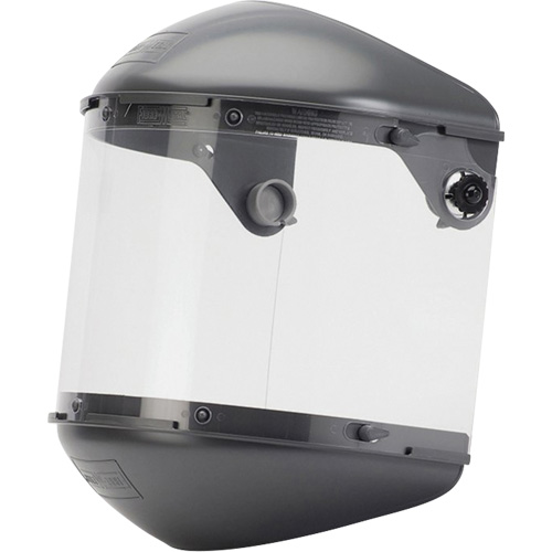 Fibre-Metal Dual 4" Crown High Performance Face Shield System, Propionate, Ratchet Suspension Par Equipment