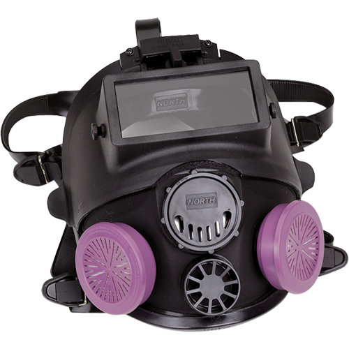 Respirateur &agrave; masque complet de la s&eacute;rie 7600 avec &eacute;quipement d'appoint pour le soudage, Silicone, Moyen/grand Par Equipment