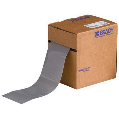 ToughStripe&reg; Floor Marking Tape, 3" x 100', Polyester, Grey Par Equipment