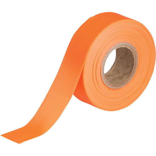 Ruban pour signalisation, 1,188" la x 150' lo, Orange fluorescent Par Equipment