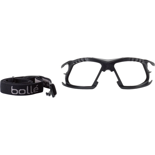 Garniture amovible en mousse et bandeau pour lunettes de s&eacute;curit&eacute; RUSH+ Par Equipment