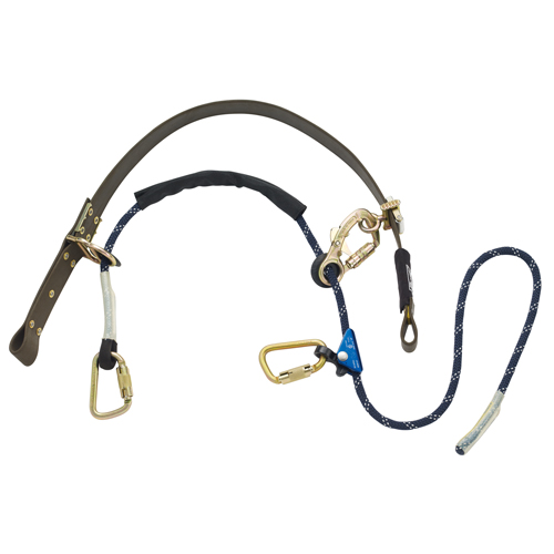 Dispositif &agrave; cordage pour escalade de poteau Cynch-Lok Par Equipment