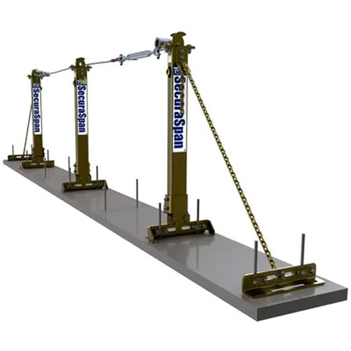 SecuraSpan Rebar/Shear Stud Horizontal Lifeline System Par Equipment