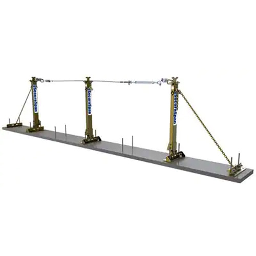 SecuraSpan Rebar/Shear Stud Horizontal Lifeline System Par Equipment