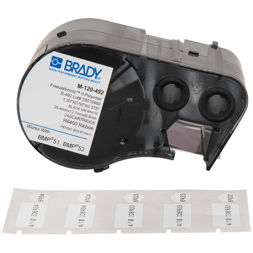 Low Temperature Label Maker Cartridge, Black Par Equipment