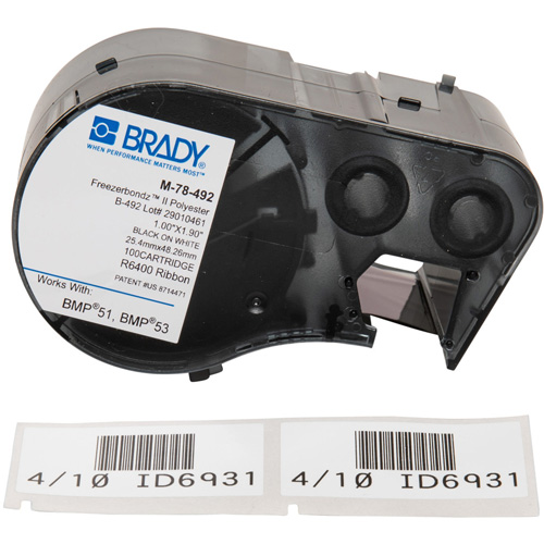 Low Temperature Label Maker Cartridge, Black Par Equipment