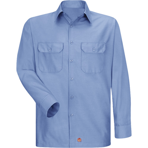 Long Sleeve Ripstop Shirt, Men's, 3X-Large, Blue Par Equipment