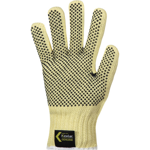 GANT MOUCHETE 2 COTES,KEVLAR JAUNE,PETIT,118GR/P Par Equipment