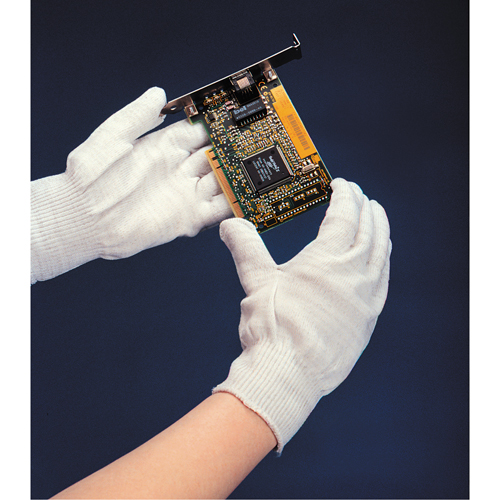 Gants non pelucheux Sure Knit 13, Nylon, Poignet Poignet en tricot, Petit Par Equipment