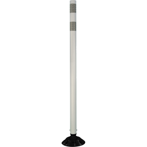 Impact Resistant Delineator, 36" H, White Par Equipment