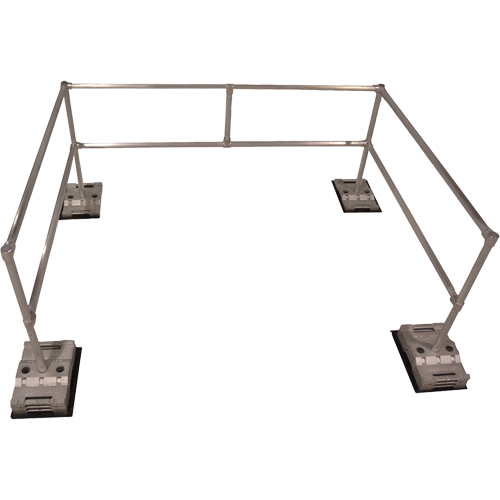 RoofGuard Classic System - Packaged Kits, Aluminum, 72" W x 108" L x 42" H Par Equipment