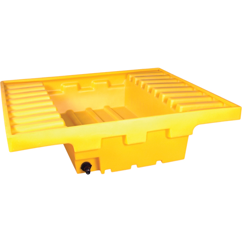 Ultra-Rack Sump&reg;, 51.5" L x 51.5" W x 12" H, 66 US gal. Capacity Par Equipment