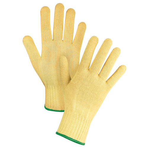 Gants tricot&eacute;s sans couture, Taille Moyen/8, Calibre 7, Enveloppe en Kevlar, ASTM ANSI niveau A2/EN 388 niveau 3 Par Equipment