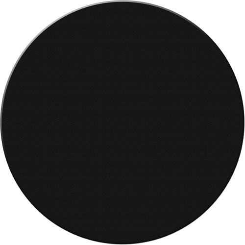 Armor Stripe Lean/5S Markers, Circle, 6" L x 6" W, Black, Plastic Par Equipment