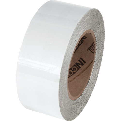 Tuff Mark&reg; Floor Marking Tape, 4" x 100', Polyester, White Par Equipment