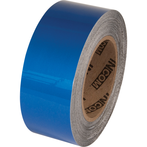Tuff Mark&reg; Floor Marking Tape, 4" x 100', Polyester, Blue Par Equipment