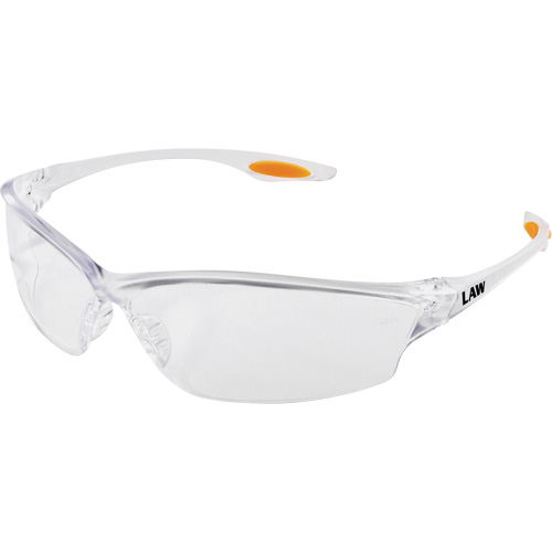 Law&reg; 2 Safety Glasses, Clear Lens, ANSI Z87+ Par Equipment