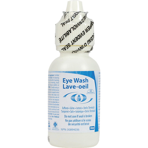Solution pour douche oculaire, Bouteille Plein, 30 ml Par Equipment