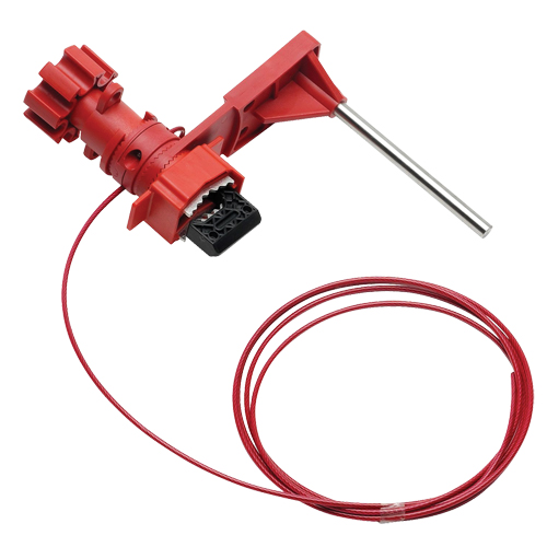 Petit dispositif de verrouillage avec bras de blocage pour valves, Type Universel Par Equipment