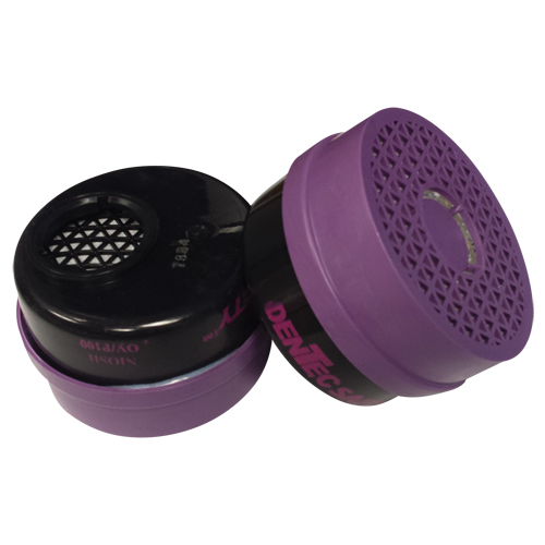 Respirator Cartridge, Combination Gas/Vapour Cartridge and Particulate Filter, Organic Vapour/P100 Filter Par Equipment
